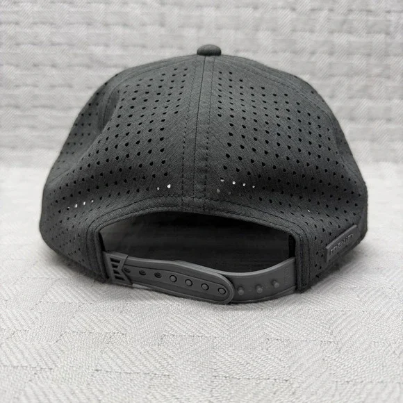 Melin Hat Cap Snap Back Mens One Size Gray Odyssey HYDROG Breathable Lightweight - Picture 4 of 9